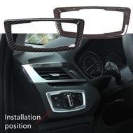 ABS Car styling HeadLight Switch Button Frame Cover Sticker Trim Fit For BMW X1 F48 X2 F47 1 Series 