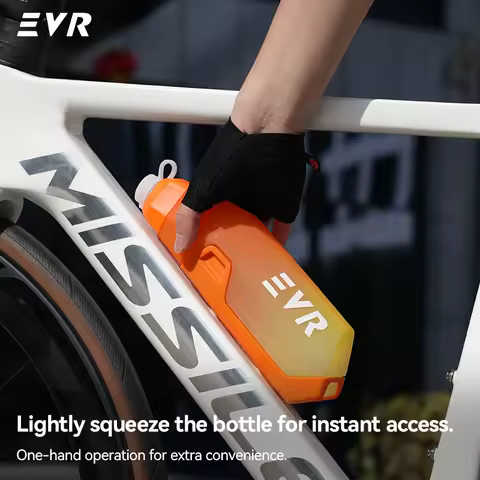 EVR 610ml Bike Aero Bottle Cycling Water Bottle Water Bbottle Cage Combination Men's and Women's Roa