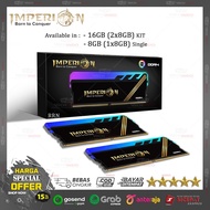 Memory RAM DDR4 16GB (2x8GB) 2666MHz KIT - IMPERION RGB RAM PC GAMING RGB / RAM DDR4 16 GB 