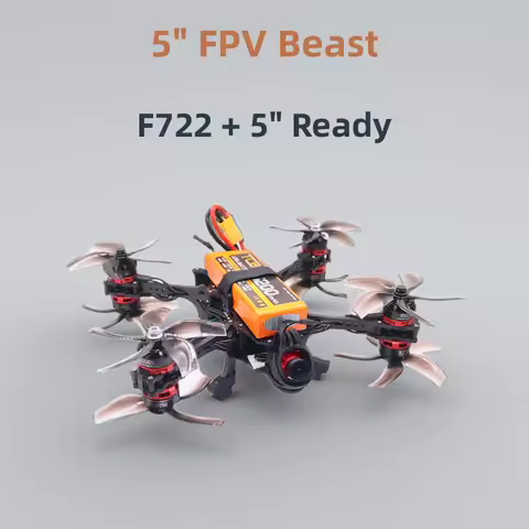 B-CUBE PRO V5 5inch FPV Drone Frame Kit Carbon Fiber Racing Quadcopter Freestyle INAV Beatflight F72