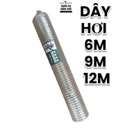 8x5mm white twisted pneumatic hose 6 meters / 9 meters / 12 meters TOCDO