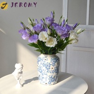 JEROMY Artificial Lisianthus Flowers, Real Touch Silk Flowers Fake Eustoma Flower, Photography Props