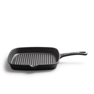 Cast Iron Steak Pan p24 Frying Pan Cast Iron Household Frying Pan Striped Square Cast Iron Pan Thick