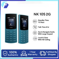 NK 105 2023 | Nokia 105 4G 2023 (1.8" Display | FM Radio) 1 Year Nokia Malaysia Warranty