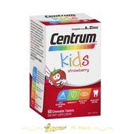 Vitamin Centrum Kids Multi Vitamin vị dâu tây 60 viên