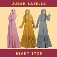 JUBAH SABELLA READY STOK