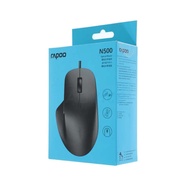 USB MOUSE RAPOO N500 BLACK(By Lazada Superiphone)