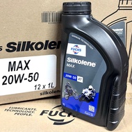 ( 2T / 4T ) FUCHS Silkolene Motor Engine Oil Enjin Engin 1L Minyak Hitam Motorcycle Motosikal Comp 2