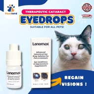 Lanomax ® Pet Cataract Eye Drops for Pets And Animals Cataract Care 10ML