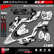 Klx BF Fullbody Decal (Body adapts) One One Nine Full Body Decal Sticker
