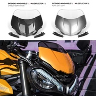 FOR Street Triple 765RS 765RS 765RS moto2 2023 Motorcycle Accessories Windshield Windshield Sports W