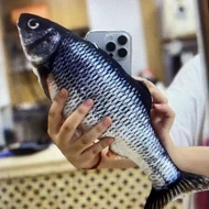 Iphone16ProM 16E Tik Tok Same Style Free Spoof Big Fish Suitable for Iphone1615 Phone Case 11/14 XR 