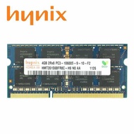 Hynix DDR3หน่วยความจำ PC3-10600S 4GB 1333Mhz สำหรับหน่วยความจำ RAM ของแล็ปท็อป1.5V
