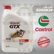 🇲🇾HOT SALES🔥 ORI CASTROL GTX 15W40 4L SN/CF ENGINE OIL PETROL / DIESEL 15W-40 15W 40 HILUX HYUNDAI K