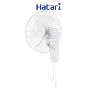 HATARI พัดลมติดผนัง16นิ้ว รุ่น W16M1 สีขาว เบอร์5 รุ่นใหม่ พร้อมส่ง
