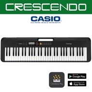 【Free shipping】Casio CT-S200BK-FA 61 Keys Slim Casiotone Keyboard (Black) includes Free Original Cas