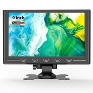 Eyoyo 9 inch Monitor Small IPS HDMI VGA AV Monitor with Remote Control & Speaker
