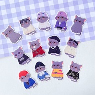 SUSHIHOSHII Seventeen Fashion Week Sticker Pack Die Cut Sticker/