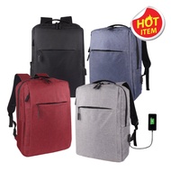 Laptop backpack bag material polyester 3 compartment Size 41cm (H) x 28.5cm (L) x 11cm (W) fast deli