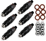 TD42 TD42T Diesel Fuel Injector 6PCS Fit for Nis-san Patrol GU Y61 TD42 TD42T Engine Aftermarket Par