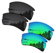 เลนส์โพลาไรซ์2คู่สำหรับ OO9188 Oakley Flak 2.0 XL กรอบแว่นกันแดด | ติดตั้งได้ง่าย | ใส่ได้พอดี | ป้อ