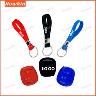 【Sale】Exclusive Silicone key case for Toyota Runner Corolla RAV4 Camry with Logo keychain