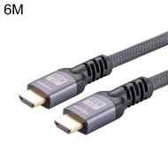 Ready stock HDMI 2.0 Male to HDMI 2.0 Male 4K Ultra-HD Braided Adapter Cable, Cable Length:6m