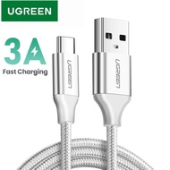 UGREEN Changer Cable USB2.0 to Type C 3A 18W 15W Charging Data Cable QC 3.0 For Samsung Android Phon