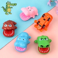 Children's Crocodile Bite Game Crocodile Bite Prank Toy Character Children's Crocodile Push Toy/