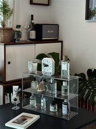 จักรวาล Acrylic Perfume Storage Rack Cup Display Stand Desktop Makeup Organizer Aromatherapy Skincar