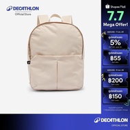 Decathlon Small 4 Pocket Backpack 10L 4-Compartment For Children Size 10 Liters-Beige Decathlon Back