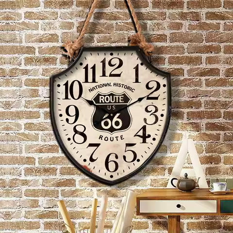 Digital American Clock Wall Vintage Decoration Aesthetic Large Designer Clock Minimalist Reloj Mural