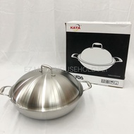 40CM NON STICK WOK WITH LID C0740 KATA (ready stock)