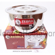 Stainless Steel Sauce Pot Cooking Pot/ Zebra Pot/ Indian Pot/ 24cm Zebra Indian Pan/ 170024