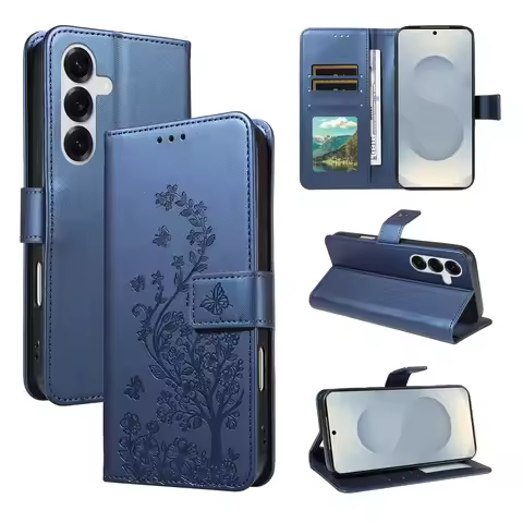 Embossed Flip Wallet-Style Protective Case for Samsung A57, A56, A55, A54, A17, A37, A36, Portable, 