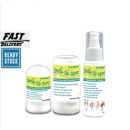 Smelly No More Crystal Roll On 60g/Spray 75ml Deodorant