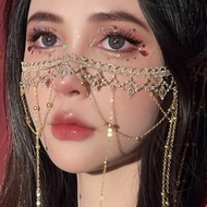 ALICE - Face Tassel Hanfu Veil Face Curtain Tassel Accessories Chinese Style Cover Face Jewelry Face