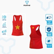 [#VIETNAM] Áo Thể Thao Chạy Bộ Nữ Motive WOMAN Singlet Việt Nam