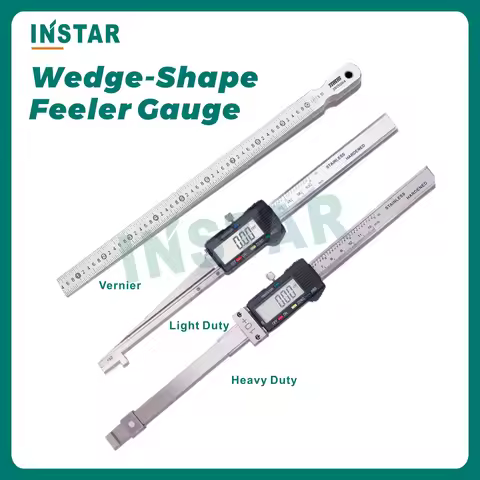 INSTAR Digital Wedge Shape Feeler Gauge 0.2-10mm, 10-20mm,20-30mm,30-40mm,40-50mm,50-60mm Industrial