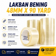 Duct Tape BENING 48mm x 90 Yard Clear Tape 2 Inch 45 Micron Strong Not Easy to Break