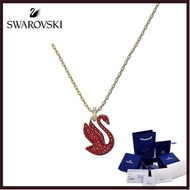 Swarovski Necklace ICONIC SWAN Red SWAN Necklace Sister Necklace Gift Necklace Female Colorfast Ster