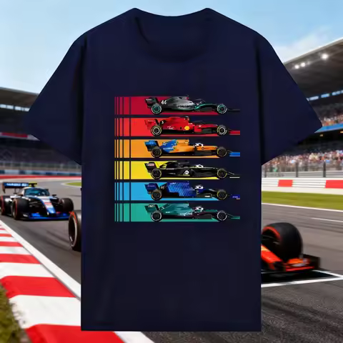 F1 Team Racing Fans T Shirt Formula One Racer Lando Norris Tees Men Women Vintage T-shirt Cotton Tsh