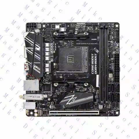 H FOR MSI B450I GAMING PLUS MAX WIFI Motherboard AMD B450 Mini-ITX DDR4 M.2 AM4 Ryzen