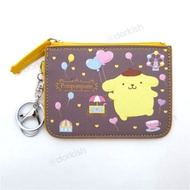 Sanrio Pompompurin Pudding Dog Ezlink Card Pass Holder Coin Purse Key Ring