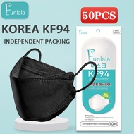 100pcs kf94 Mask Medical 10pcs/pack Individually 95% Filtration 50PCS KF94 ADULT Face Mask 4ply Prot