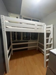 屯門逸生閣❤高架床❤白色高架床❤單人床❤任何尺寸製造的❤包安裝包送貨