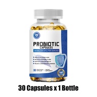 Omilay Probiotic Capsule พรีไบโอติก โปรไบโอติก แคปซูล Probiotics for Women and Men ปรับสมดุลลำไส้ Pr