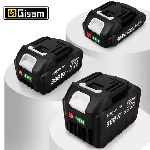 Gisam Rechargeable Battery 4.5Ah 4.0Ah 2.0Ah Lithium Ion Battery 198VF 398VF 928VF Li-ion Battery Fo