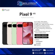 Google Pixel 9 5G (SG SET) (12GB RAM + 128/256GB ROM) 6.3 " Actua display I Google Tensor G4