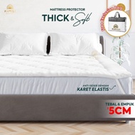 ZARGO Mattress Topper Protector Mattress Protector Foam Size 90x200, 120x200, 160x200, 180x200, 200x